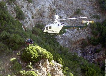 Helicóptero Guardia Civil de Montaña