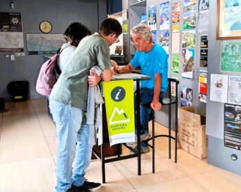 Refuerzo Montaña Segura en Oficina de Turismo de Panticosa